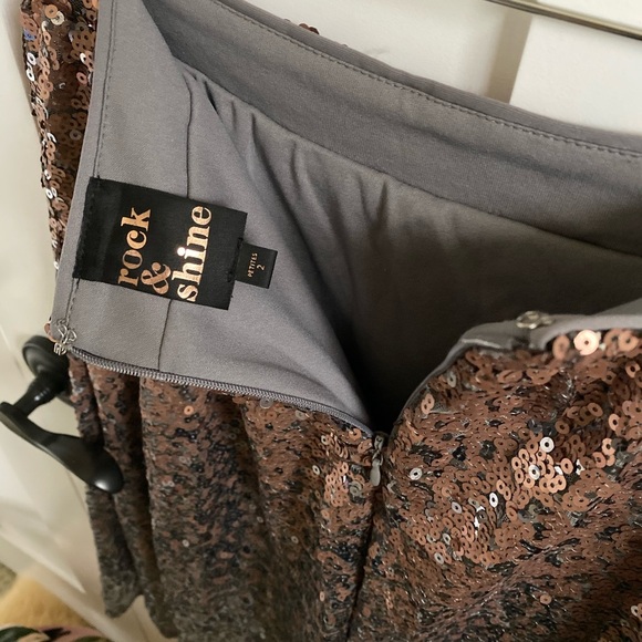 Ombré Sequin Skirt - Picture 6 of 7